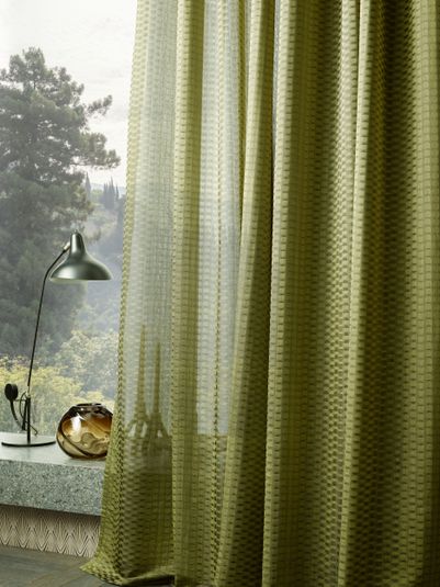 Saum Viebahn Vorhangstoff Elegance Creol 1
